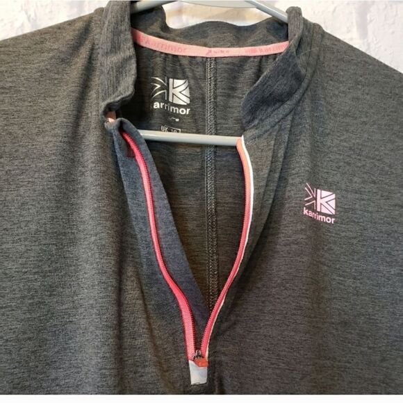 KARRIMOR Quarter-zip Activewear Pullover Top - Picture 5 of 8